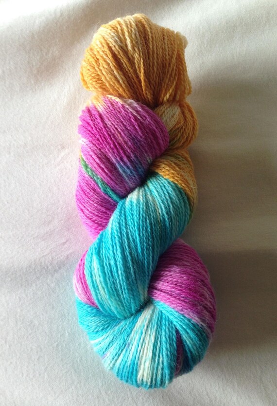 hand dyed sock yarn etsy