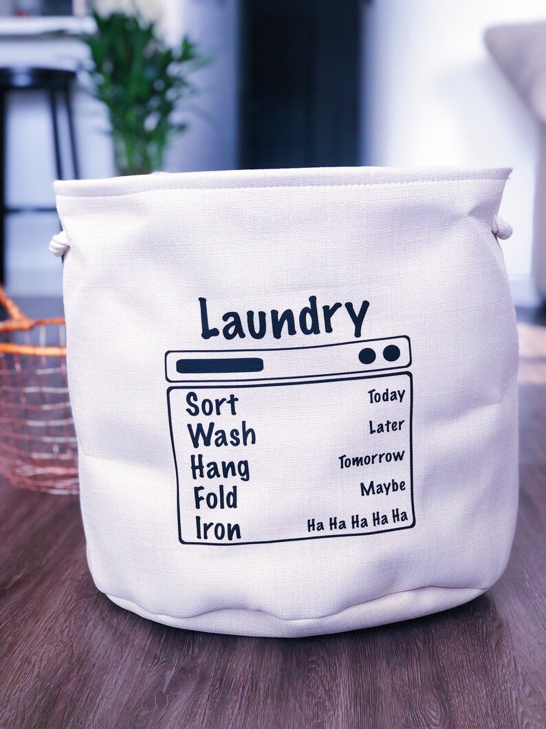 Funny Laundry Hamper to get organized