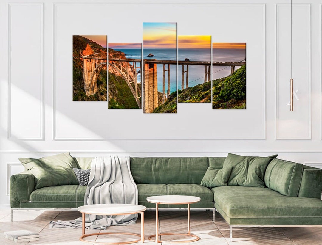 Famous Bixby Bridge Wall Art Big Sur Photography Coast California ...