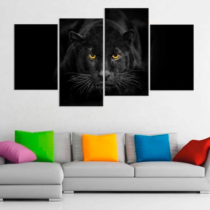Black Panther Wild Life Fine Art Photography Animal Print | Etsy