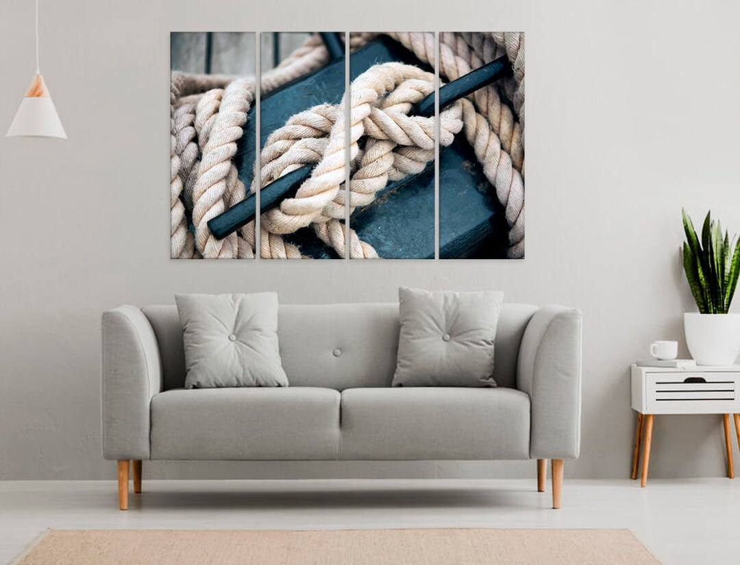 Marine Rope Knots Wall Decor, Nautical Knots Wall Art, Sailor Knots