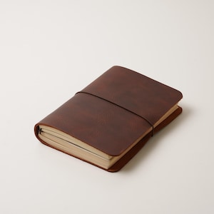 Leather B6 Travelers Notebook Cover: Fits Stalogy & Leuchtturm1917