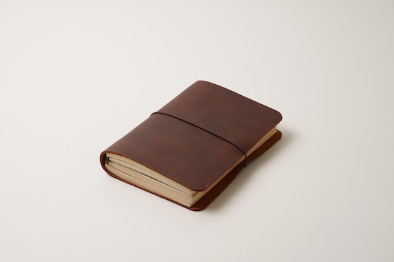 Leather B6 Travelers Notebook Cover: Fits Stalogy & Leuchtturm1917
