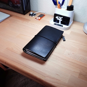 Regular Travelers Notebook Cover with Detachable Wallet / Organizer Insert