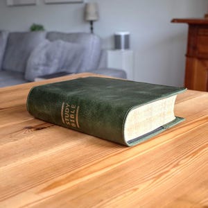 NIV The Woman's Study Bible Leather Cover with Bookmark | 5 Colors
