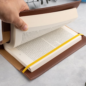 Vegan Leather Book Sleeve: 6x9 Paperback Protector