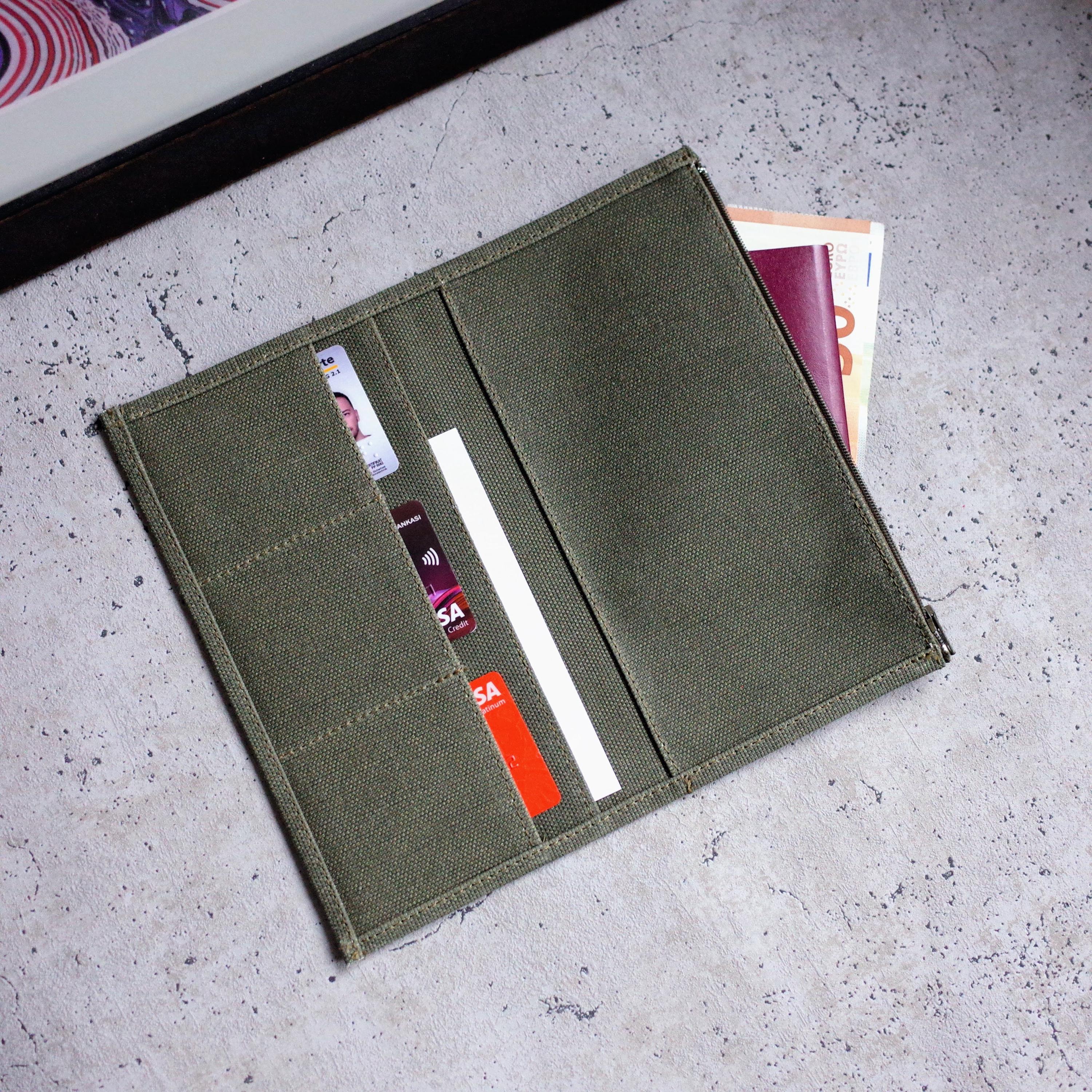 Regular Travelers Notebook Cover Organizer Wallet Insert