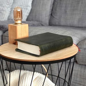 Adjustable Leather Book Cover: Paperback, Hardback & Bible