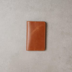 Minimalistiskt läderomslag för fältanteckningar: Pocket Notebook, 6 färger bild 3