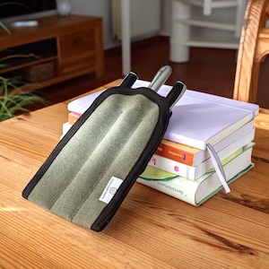 3 Slot Waxed Canvas Fountain Pen Sleeve | 8 Colors