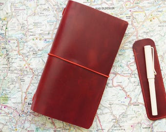 トラベラーズノート LOVE AND TRIP / レザーカバー レギュラーサイズ