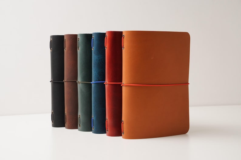 Leather B6 Travelers Notebook Cover: Fits Stalogy & Leuchtturm1917 image 11