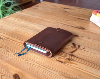 A6 Calendar Cover with Pen Loop & Snap Closure | 4 Color Options