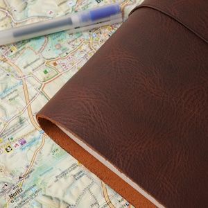 Leather B6 Travelers Notebook Cover: Fits Stalogy & Leuchtturm1917 image 5