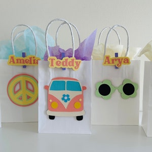 Groovy Party Bags, One Groovy Baby, Groovy Party Decoration, Groovy Birthday, Groovy Treat Favor Bags, Groovy Birthday Favors, Groovy Baby