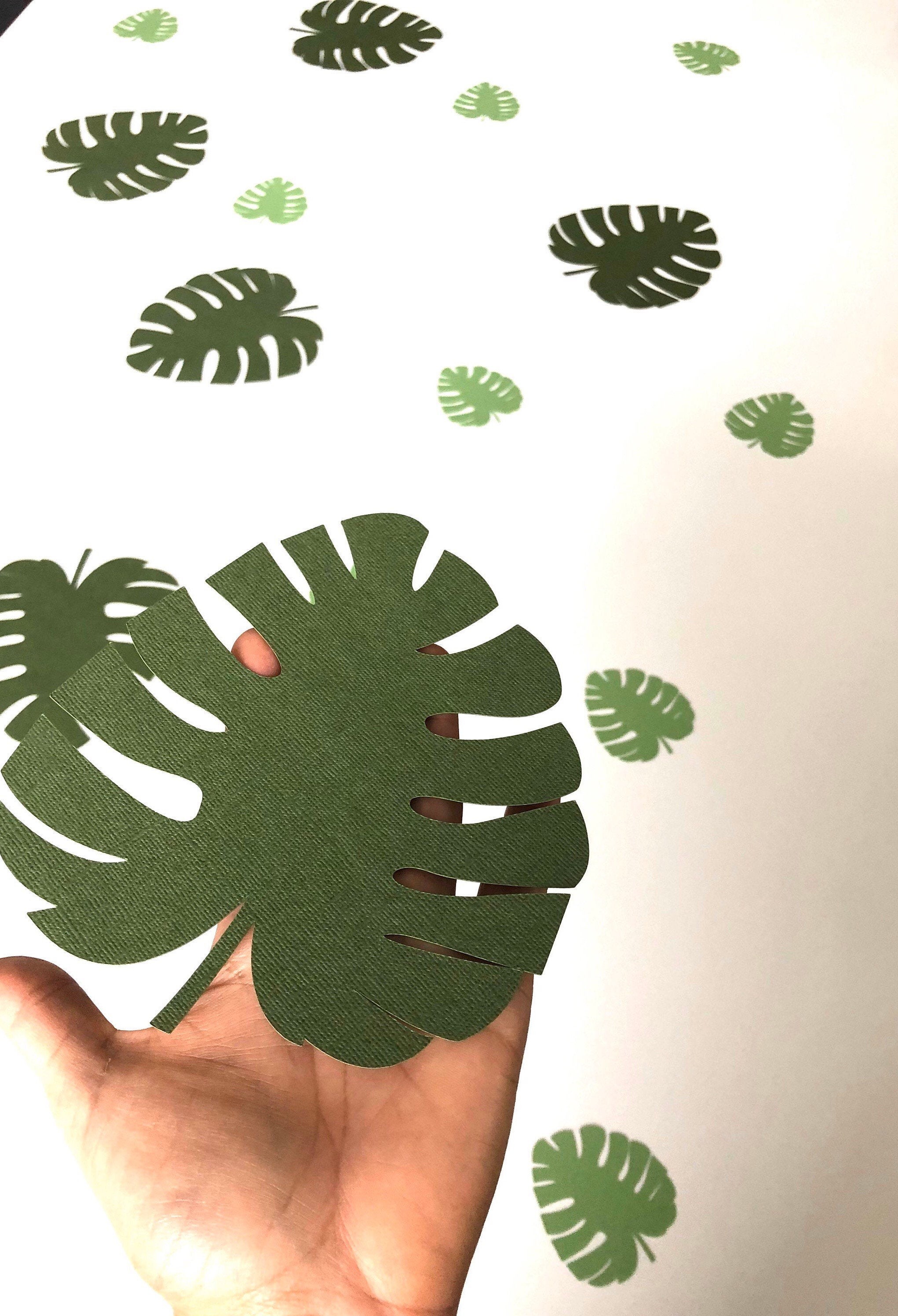 Jumpo Leaf Confetti Forest Safari Tropical Luau Luau Birthday Party Dinosaur Party Muana Birthday Party Lion king Birthday