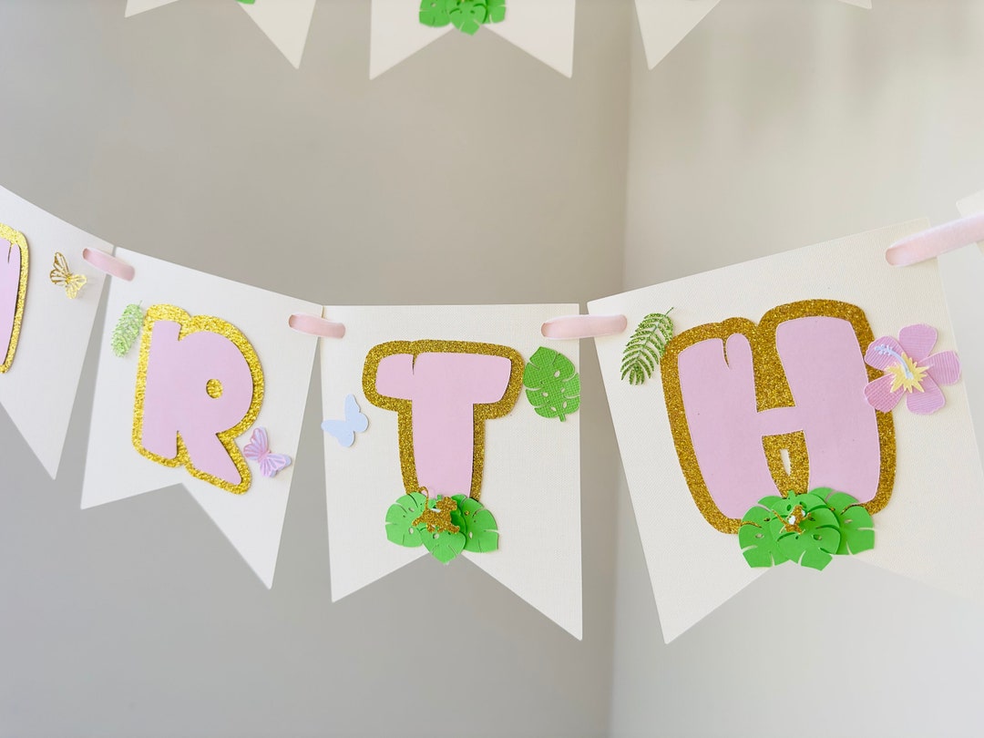 Lion King Birthday Banner, Girly Lion King Birthday Banner, Lion King ...