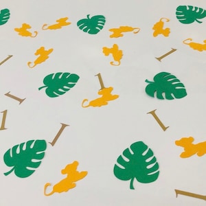 Simba Confetti: Lion King Theme Party Decorations