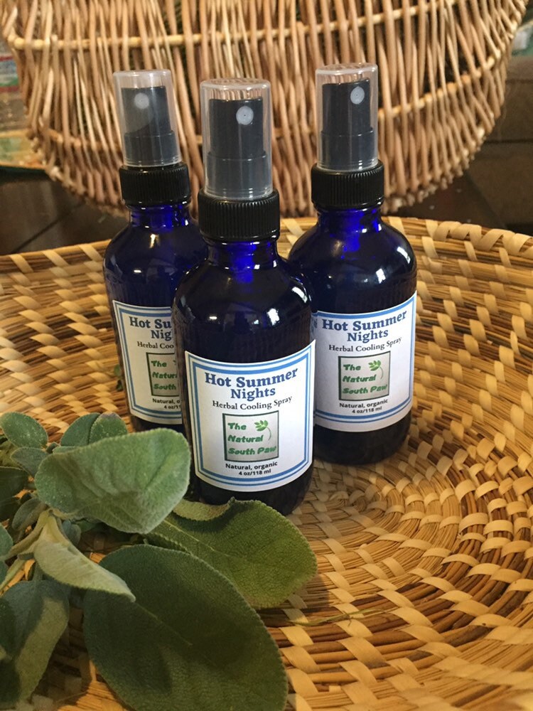 Herbal Cooling Spray Hot Flash Spray Menopause spray Hot Etsy