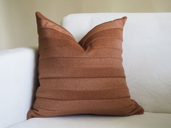 Caramel pillow cover sales