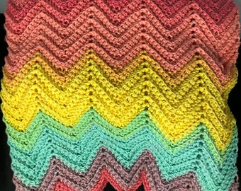 Chevron Baby Blanket