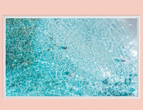 Bronte Beach Print: Ariel Photography, Bondi, Australia (Digital Download)