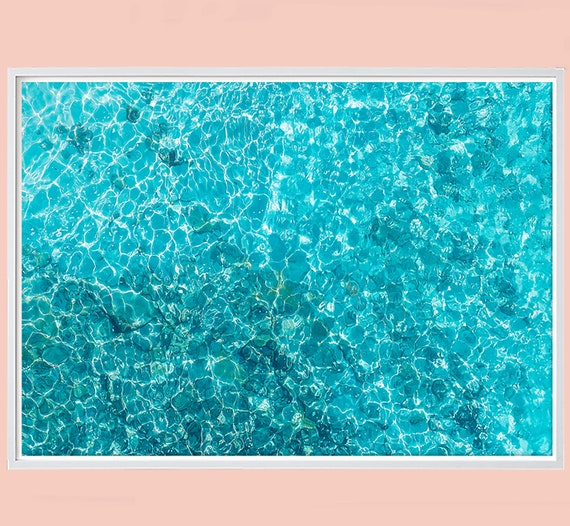 Bronte Beach Print: Ariel Photography, Bondi, Australia (Digital Download)