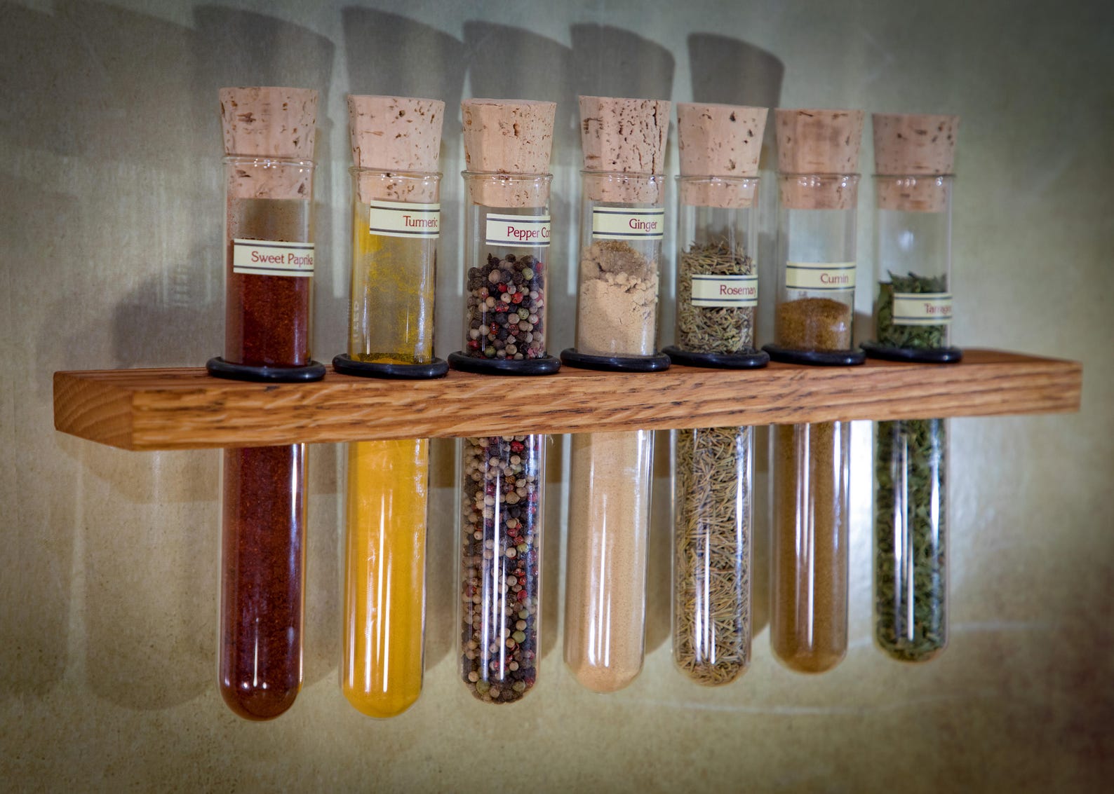 Test Tube Spice Rack 3 to 35 Spices at Only 17.00 per Test Tube FREE