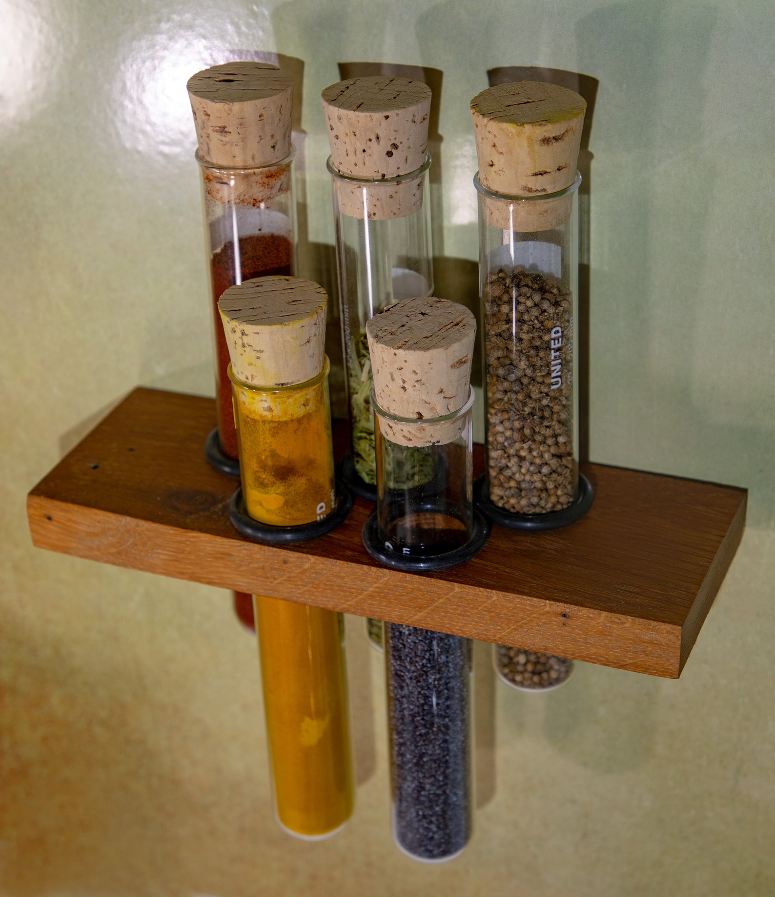 Test Tube Spice Rack 3 to 35 Spices at Only 17.00 per Test Tube FREE SHIPPING Etsy