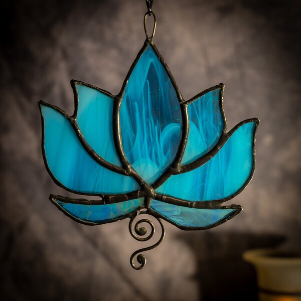 Blue Lotus Flower Etsy
