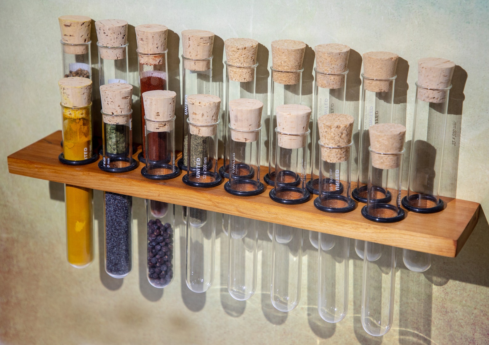 Test Tube Spice Rack 3 to 35 Spices at Only 17.00 per Test Tube FREE