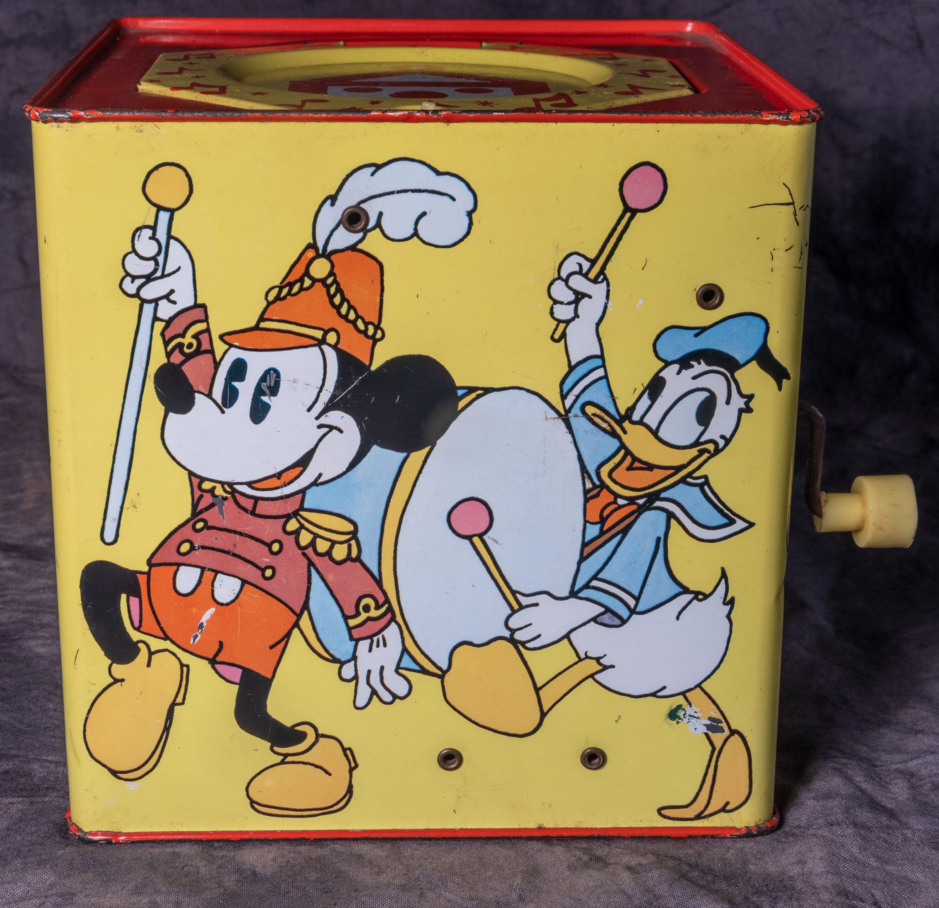 1950's Vintage Mickey Mouse - Jack in the Box Carnival