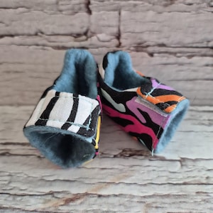 Rabbit hock socks Sz 1.5 MED ORAGE