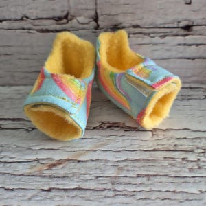 Rabbit hock socks Sz 1.5 MED ORAGE
