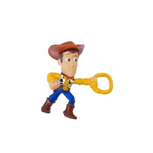 Disney Toy Story WOODY McDonalds Happy Meal 3" Action Figure With Rope Lasso use image 1
