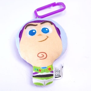 Llavero de peluche de Buzz Lightyear de Disney Pixar de la Cajita Feliz de McDonald's imagen 1