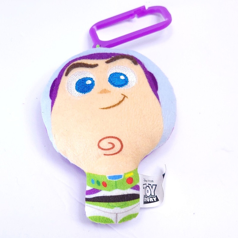 Llavero de peluche de Buzz Lightyear de Disney Pixar de la Cajita Feliz de McDonald's imagen 1