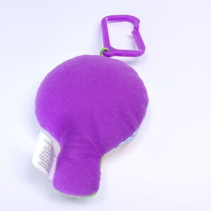 Llavero de peluche de Buzz Lightyear de Disney Pixar de la Cajita Feliz de McDonald's imagen 2