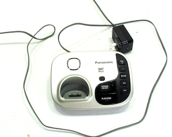 Panasonic KX-TGC220 N Handset Main Base Answering Machine w/Power Supply
