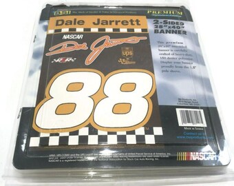 NASCAR #88 Dale Jarrett UPS racing Banner  2 sided  - 28" x 40"  NEW