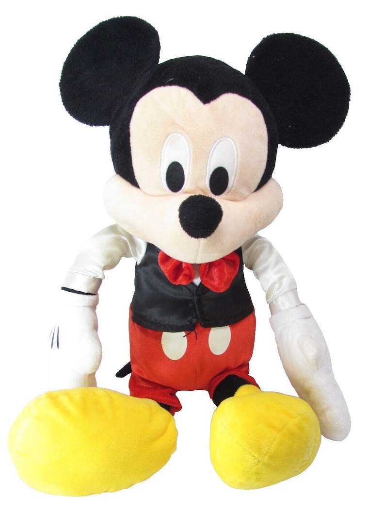 Peluche de Mickey Mouse de Disney con esmoquin y pajarita (2016) Juguete 20 Just Play imagen 1