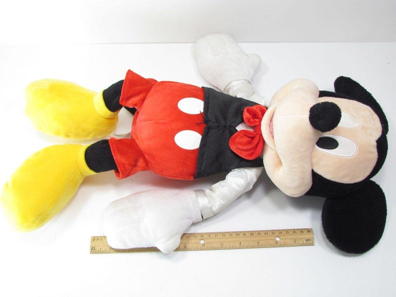 Peluche de Mickey Mouse de Disney con esmoquin y pajarita (2016) Juguete 20 Just Play imagen 4