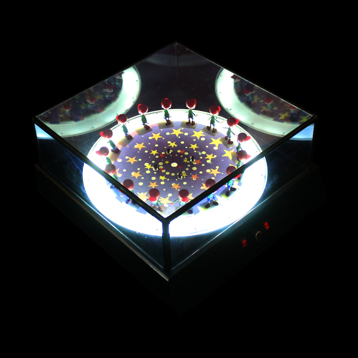 3D Zoetrope Sculpture Art Phenakistoscope Etsy