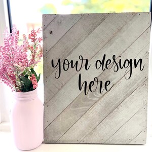 Wooden wall hanging