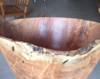 Mesquite wood bowl