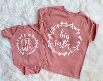 Big Sister Little Sister Shirt | Big Sis Shirt | Lil Sis Shirt | Big Sister Outfit | Little Sister Shirt | Little Sister Outfit