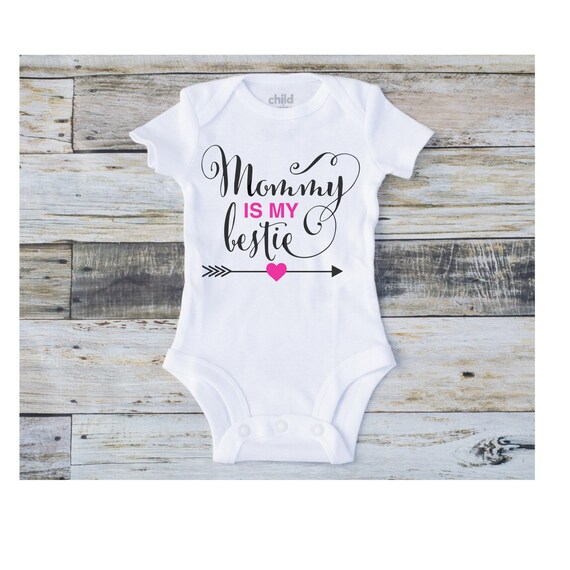Mommy Baby Onesie Baby Girl Clothes Baby Shower Gift Etsy
