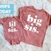 Big Sister Little Sister Shirt | Big Sis Shirt | Lil Sis Shirt | Big Sister Outfit | Little Sister Shirt | Little Sister Outfit 