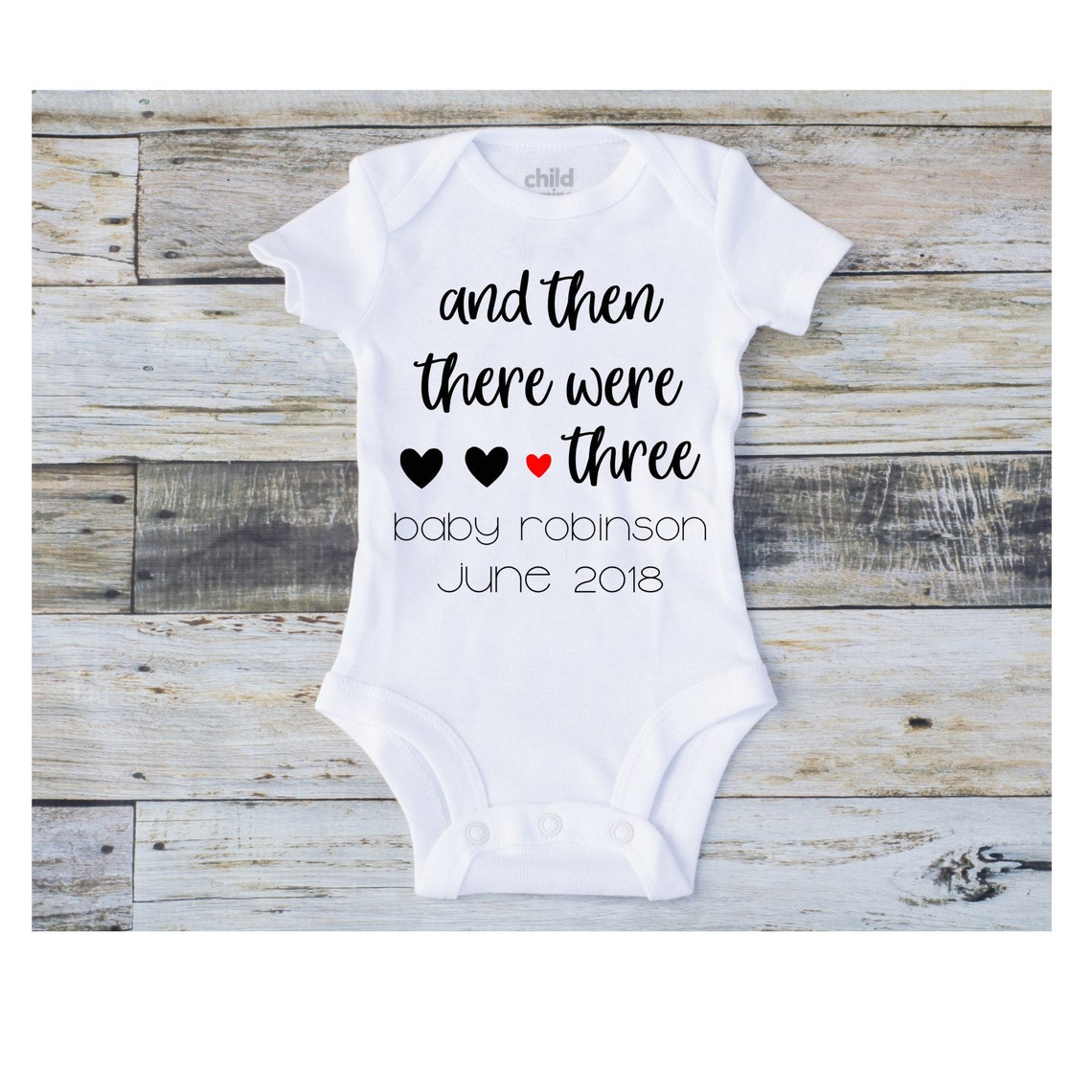 Custom Pregnancy Announcement Onesie Pregnancy Reveal Etsy UK