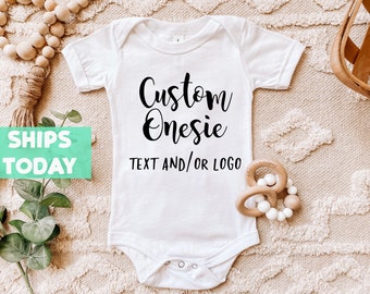 Custom Baby Onesie®, Personalized Onesie®, Custom Baby Onsie®, Custom Baby Shirt, Baby Shower Gift Boy, Baby Girl, Baby Boy